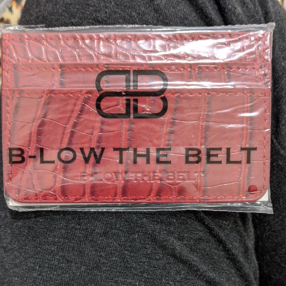 Nwt B-Low The Belt Crimson Croc Card Holder